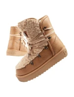 snow boots winter brown beige dámské model 21395269 - D.Franklin snow boots winter brown beige dámské model 21395269 - D.Franklin