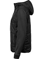 TJ Dámská hybridní strečová bunda s kapucí 18. black/black model 22498725 - Tee Jays TJ Dámská hybridní strečová bunda s kapucí 18. black/black model 22498725 - Tee Jays