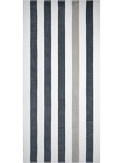 Towel Stripe Plážový ručník  grey model 22527399 - The One Towelling