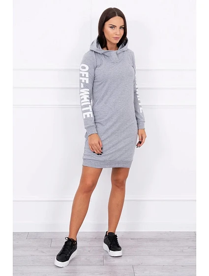 Šaty Off White grey model 18742187 - K-Fashion