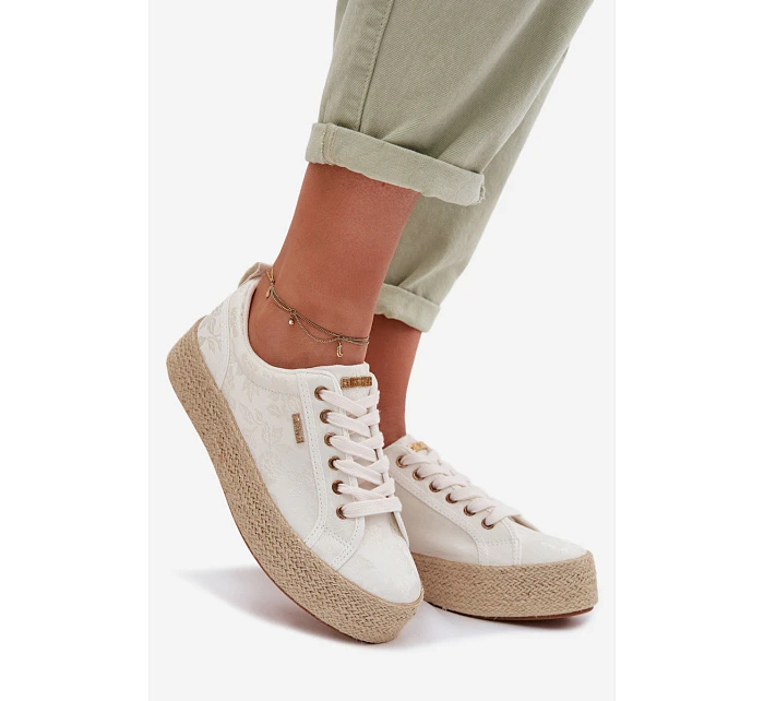 Dámské  na platformě Big Star Ecru model 22042729 - Big Star Shoes
