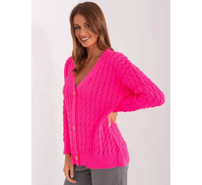 Sweter BA SW  fluo różowy model 18985250 - FPrice