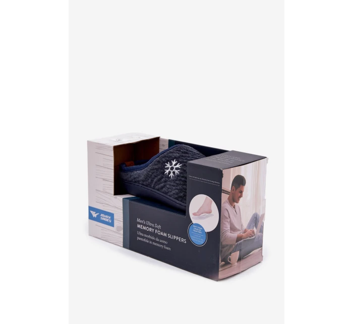 Pánské domácí pantofle Darline – granátové