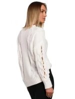 Dámský svetr M539  fuchsiový - Moe