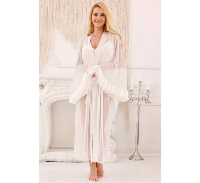 Dámský župany model 21796516 Ecru - Kalimo Dámský župany model 21796516 Ecru - Kalimo