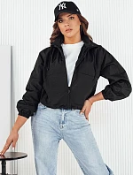 Dámská přechodná bunda s kapucí GRAUS černá FashionStreet TY4222