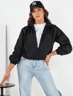 Dámská přechodná bunda s kapucí GRAUS černá FashionStreet TY4222