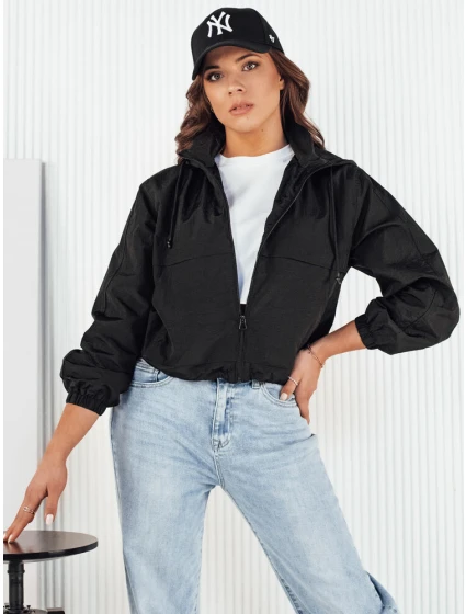Dámská přechodná bunda s kapucí GRAUS černá FashionStreet TY4222