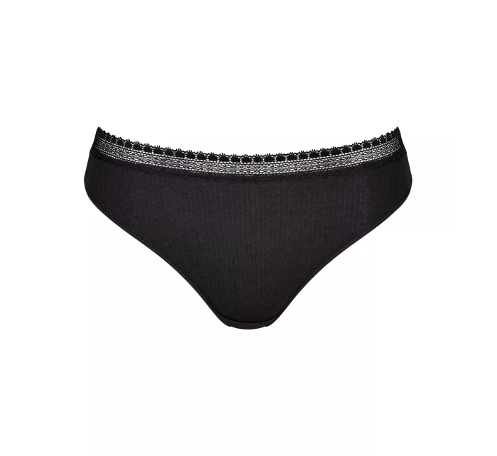 sloggi GO Ribbed R Tai C2P - BLACK - SLOGGI BLACK - SLOGGI