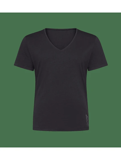 SLG Base V Neck Shirt - Black - SLOGGI Black - SLOGGI