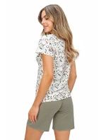 Pyžamo Donna Melisa 1/2 cr/r S-2XL Pyžamo Donna Melisa 1/2 cr/r S-2XL