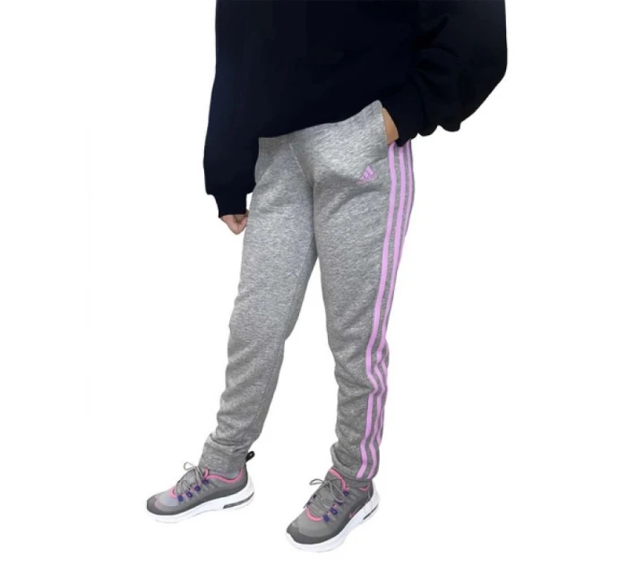 Kalhoty adidas French terry 3 Jr HM8759