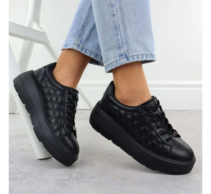 W  polobotky na platformě dámské model 21305460 - FILIPPO