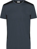Daiber JN 1824 Pánské pracovní tričko - Strong 02.1824 carbon/black