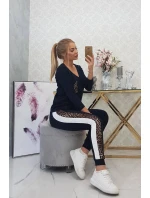 Sada s leopardím potiskem v námořnické modři Sada s leopardím potiskem v námořnické modři