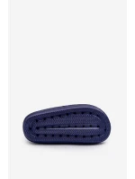 Lehké pěnové sandály na suchý zip ProWater PRO-24-05-01K tmavě modré Lehké pěnové sandály na suchý zip ProWater PRO-24-05-01K tmavě modré