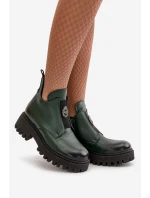 Zazoo Dámské kožené boty s ozdobou model 21669311 - Boto Zazoo Dámské kožené boty s ozdobou model 21669311 - Boto