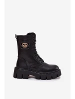 Zateplené workery dámské s ozdobou Černé model 21708949 - Boto Zateplené workery dámské s ozdobou Černé model 21708949 - Boto