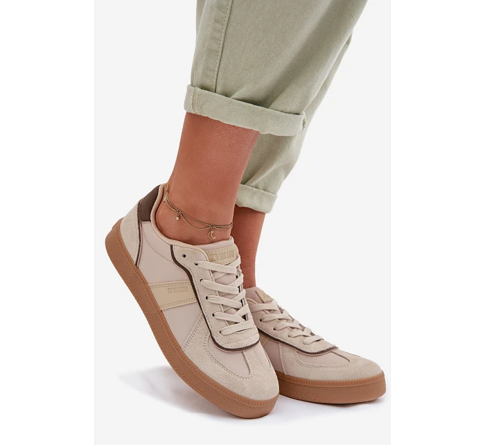 Dámské tenisky Big Star model 22042617 Béžové - Big Star Shoes Dámské tenisky Big Star model 22042617 Béžové - Big Star Shoes