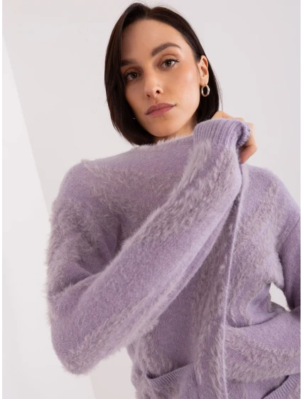 Sweter AT SW model 19040756 jasny fioletowy - FPrice