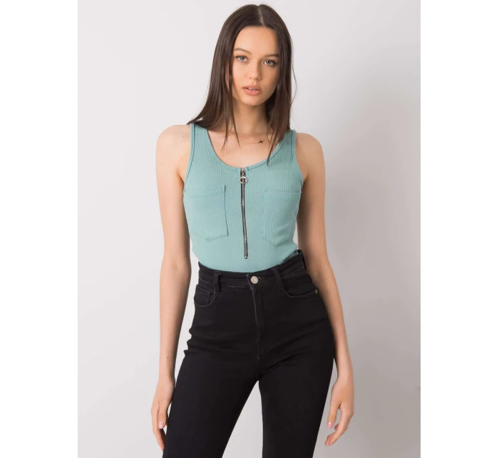 Dámský top DHJ TP 13287.36P máta