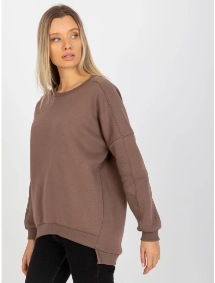 Mikina RV BL 8261.51 hnědá