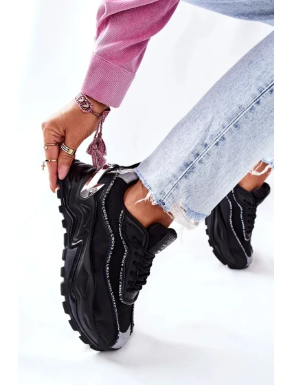 Dámské Sportovní Obuv Cross Jeans II2R4018C Černé Dámské Sportovní Obuv Cross Jeans II2R4018C Černé