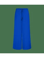 Summer Satin Trousers - BLUE - TRIUMPH BLUE - TRIUMPH
