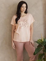 Pyžamo Taro 3570 Valentina kr/r 2XL-3XL W26