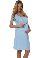 Italská móda Dagna po celé délce barva: modrá Italská móda Dagna po celé délce barva: modrá