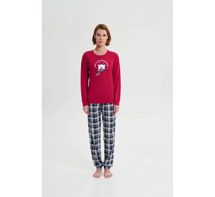 Pyžamo s dlouhým rukávem model 18936453 - Vamp