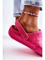 Dámské světlé pantofle Big Star II275007 fuchsie Dámské světlé pantofle Big Star II275007 fuchsie
