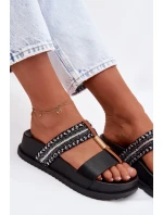 Dámské  nazouváky Černé model 21997964 - Boto