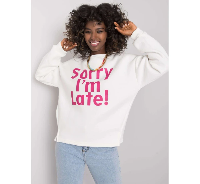 Mikina EM BL 624.90P bílá a růžová