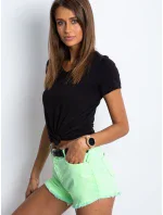 Šortky JMP SN 163 D.39P fluo zelená