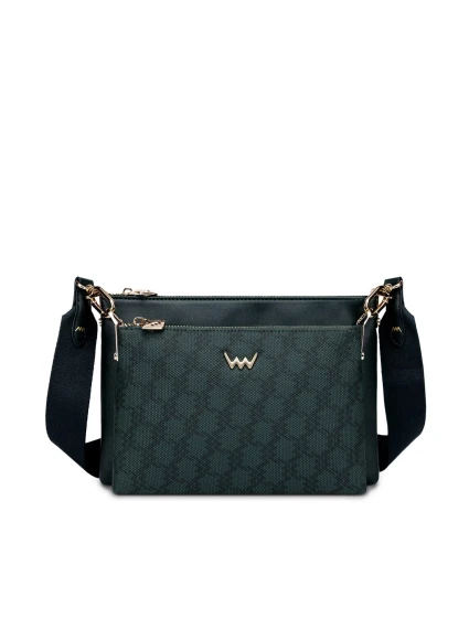 Dámská dvojitá kabelka Vuch Clasie MN Dark Green Dámská dvojitá kabelka Vuch Clasie MN Dark Green