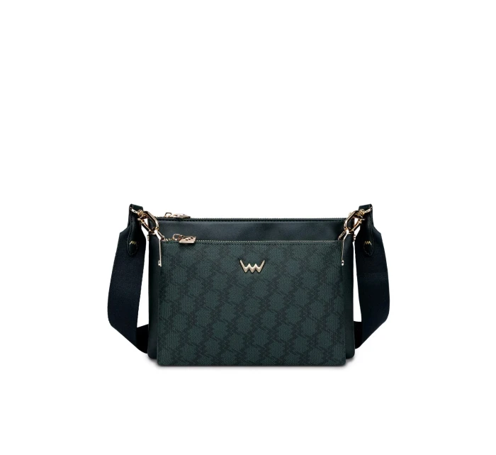 Dámská dvojitá kabelka Vuch Clasie MN Dark Green Dámská dvojitá kabelka Vuch Clasie MN Dark Green