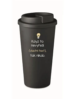 Personalizovaný cestovní termohrnek - když to nezvládne … tak nikdo