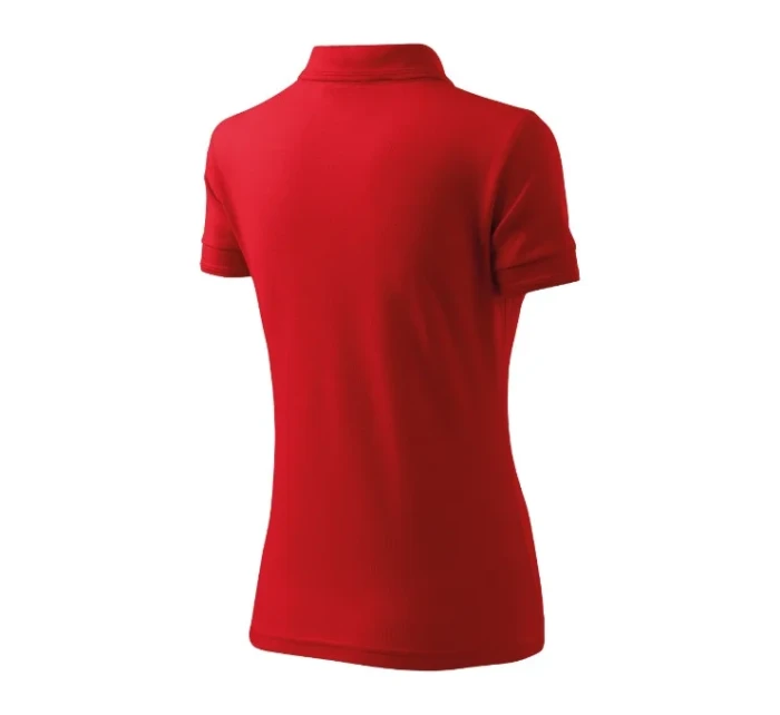 Pique Polo polokošile dámská červená