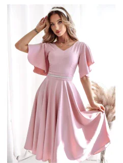 Společenské šaty model 21145682 růžové - With You