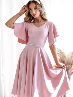 Společenské šaty model 21145682 růžové - With You