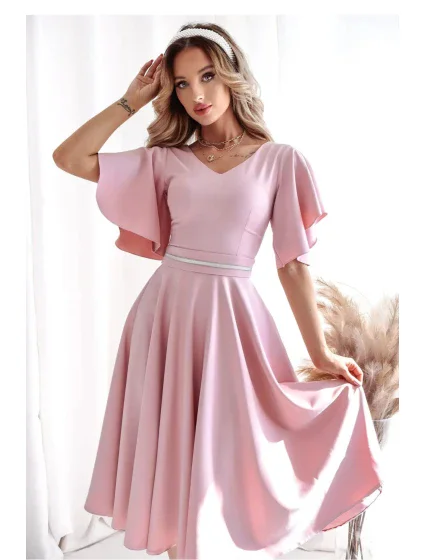 Společenské šaty model 21145682 růžové - With You