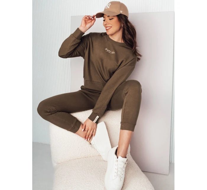 Dámská oversize mikina AWIOL hnědá FashionStreet BY1273