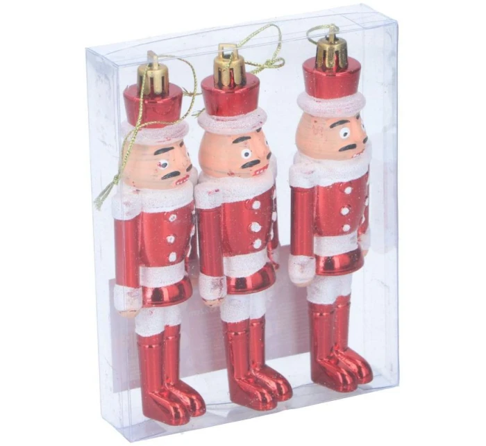 PŘÍVĚSEK LOUSKÁČEK NA OŘECHY 3 KS