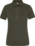 JN Dámské pracovní elastické bio polo Solid 02. olive model 22531861 - Daiber