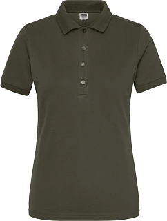 JN Dámské pracovní elastické bio polo Solid 02. olive model 22531861 - Daiber