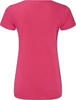 Fruit of the Loom Lady-Fit Iconic 150 V-Neck T Dámské tričko s výstřihem do V 16.1444 fuchsia Fruit of the Loom Lady-Fit Iconic 150 V-Neck T Dámské tričko s výstřihem do V 16.1444 fuchsia