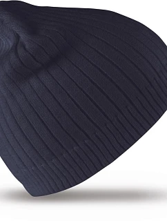 Result Headwear RC 074X Pletená žebrovaná čepice 28.074X navy