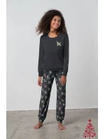 Hřejivé dámské pyžamo model 18122543 - Vamp