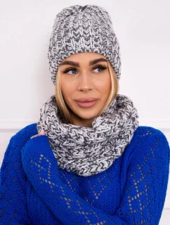 Dámský fleecový set Merry K202 graphite+grey